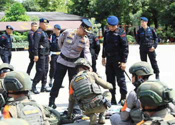 274 Personel Brimob Dikerahkan Untuk Operasi Alpha Bravo Moskona 2025