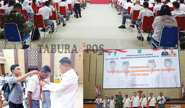 200 Pelajar SMA/SMK se-Kota Sorong Ikut Seleksi Paskibraka Tahun 2025