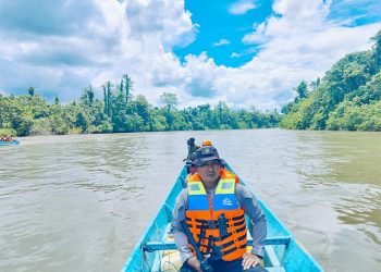Tim Gabungan Pencarian Iptu Tomi Marbun Menyisir Sungai Rawara