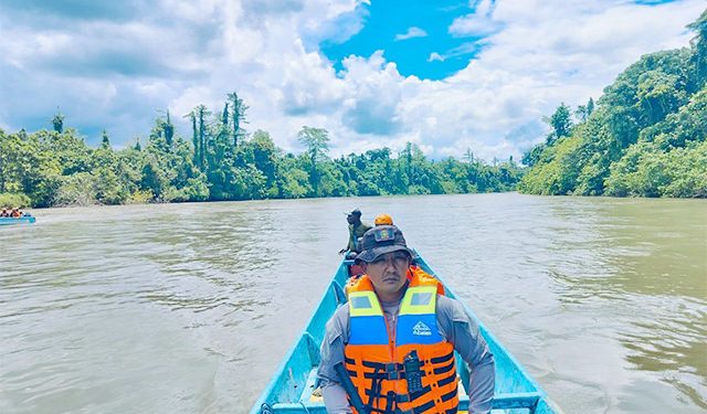 Tim Gabungan Pencarian Iptu Tomi Marbun Menyisir Sungai Rawara
