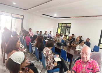 Bapenda Manokwari Bersama Mitra Kerja Evaluasi Pengurusan dan Pemberian BPHTB Gratis