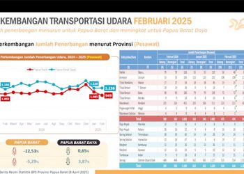 Bandara Inanwatan dan Utarom Menjadi Bandara ‘Tersibuk’ Selama Februari 2025