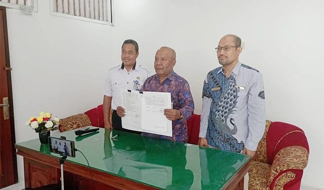 Bapenda Manokwari dan Kantor Pajak Pratama Jalin Kerjasama