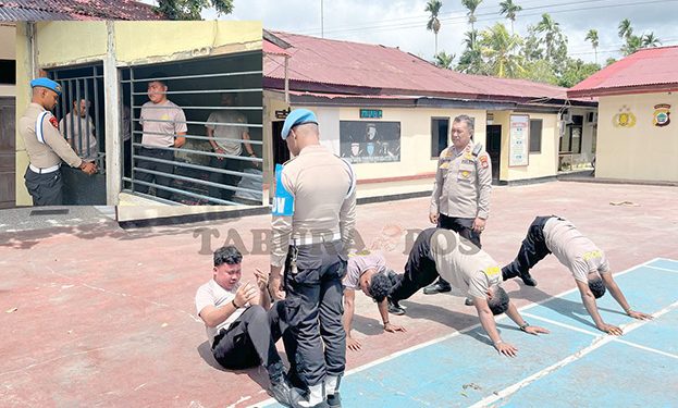 Lima Personil Polres Mansel Ditindak Indisipliner Lantaran Hobi Mengkonsumsi Miras