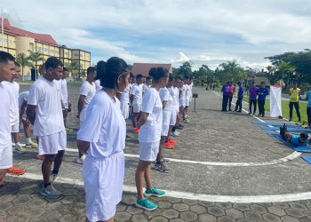29 Catar Akpol Ikut Tes Jasmani