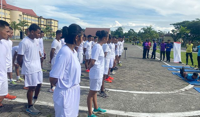 29 Catar Akpol Ikut Tes Jasmani