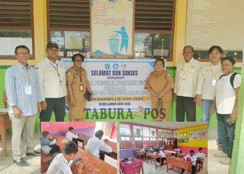 PKBM  Bogenfil Fasilitasi Puluhan Warga Belajar Ikut Ujian Pendidikan Kesetaraan Berbasis CBT