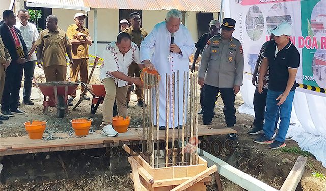 Paroki Ko-Katedral Santo Agustinus Manokwari Bangun Gedung Pastoran, Aula dan Kantor