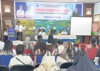 Dinas Arpus Manokwari Tingkatkan Literasi Informasi Dikalangan Guru, Pustakawan, dan Penggiat