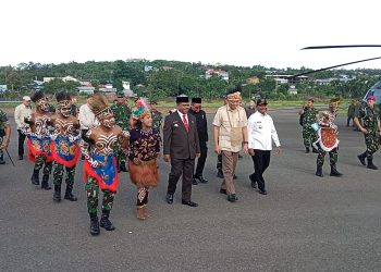 Menteri Pertahanan RI Berkunjung ke Rindam XVIII Kasuari