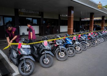Kasus Curanmor, Polres Batang Bekuk Tujuh Pelaku dan 18 Motor