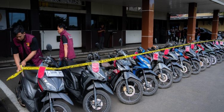 Kasus Curanmor, Polres Batang Bekuk Tujuh Pelaku dan 18 Motor