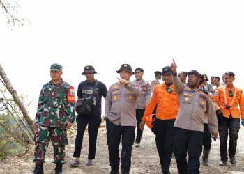 Karo Ops Polda Papua Barat Tinjau Lokasi Bencana di Pegunungan Arfak