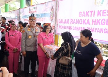 Polda Kalteng Inisiasi Gebyar Posyandu Presisi se-Kalteng, sebagai Wujud Kebersamaan, Kepedulian dan Kemanfaatan Guna Percepat Penurunan Stunting