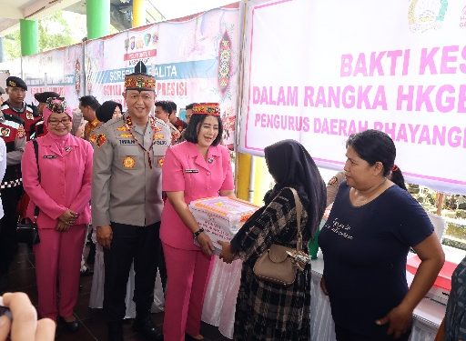 Polda Kalteng Inisiasi Gebyar Posyandu Presisi se-Kalteng, sebagai Wujud Kebersamaan, Kepedulian dan Kemanfaatan Guna Percepat Penurunan Stunting