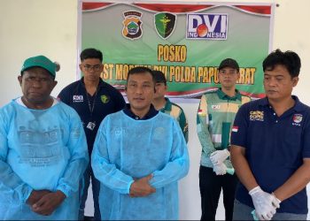 15 Jenazah Korban Longsor di Catubouw Telah Berhasil Diidentifikasi Tim DVI dan Inafis Polda Papua Barat