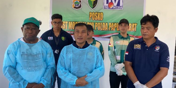 15 Jenazah Korban Longsor di Catubouw Telah Berhasil Diidentifikasi Tim DVI dan Inafis Polda Papua Barat