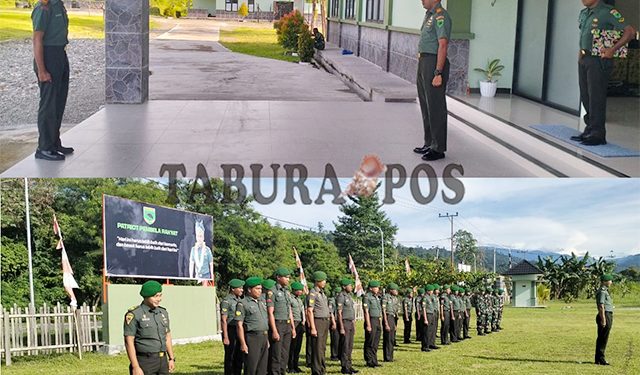 Kodim 1808/Mansel Gelar Upacara Peringatan Hari Kebangkitan Nasional ke-117