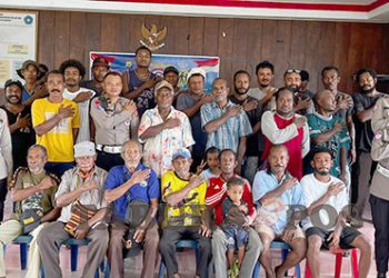 SPN Polda Polda Papua Barat Upacara Pembukaan Dikbangspess Bintara Dasar