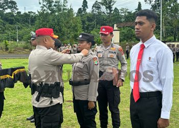 Ditlantas Polda Papua Barat Sosialisasi Tertib Lalu Lintas