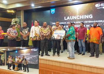 Pemkab Manokwari Lindungi 18.323 Pekerja Rentan Dalam Jaminan Sosial Ketenagakerjaan