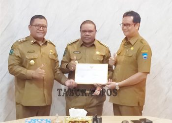 Bupati dan Wabup Angkat Empat Pelaksana Tugas OPD Srategis, Satu Muka Baru