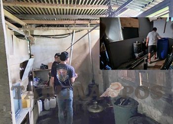 Satresnarkoba Polresta Manokwari Amankan OM dan HB Terduga Produsen Miras Oplosan