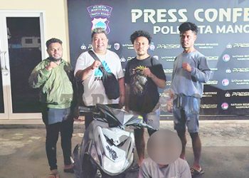 Rampas Handphone, JDM Diringkus Tim Tekab Polresta Manokwari