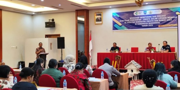 Dinkes Manokwari Perkuat Layanan Imunisasi di Fasilitas Kesehatan
