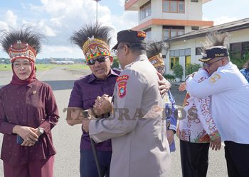 Kapolda Papua Barat Hadiri Penjemputan Komisi IX DPR RI