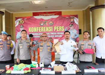 Sepekan Operasi Pekat Premanisme, Polres Serang Amankan 66 Preman