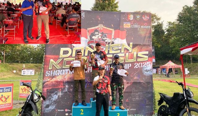 Brimob Polda Jateng Raih Juara 1 di Kejuaraan Menembak Danjen Kopassus Cup 2025
