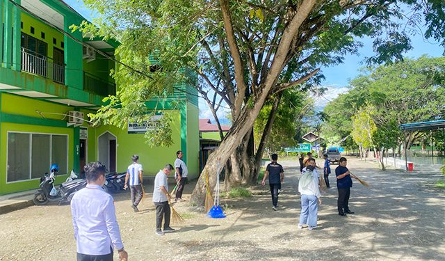 Bapas Manokwari Ikut Berpartisipasi Dalam Launching Gerakan Nasional Bapas Peduli