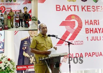 Biddokkes Polda Papua Barat Adakan Bhakti Kesehatan