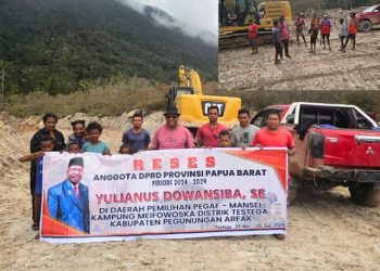 Hanya Tembus Jalur Darat, Yulianus Desak Pemda Tingkatkan Jalan-Jembatan di Testega, Didohu dan Anggi