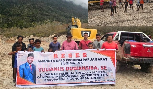 Hanya Tembus Jalur Darat, Yulianus Desak Pemda Tingkatkan Jalan-Jembatan di Testega, Didohu dan Anggi