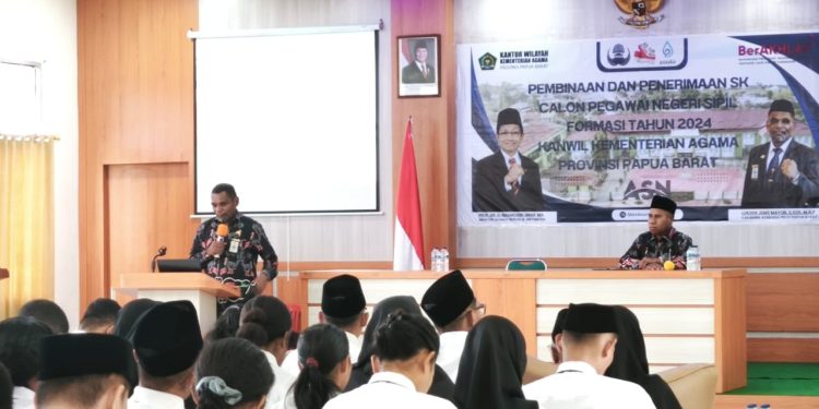 Tanamkan Nilai Dasar ASN, Kemenag Gelar Pembinaan CPNS Formasi 2024