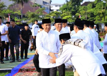 Gelar Salat Idul Adha, Jajaran Polri Tingkatkan Kepedulian Demi Persatuan