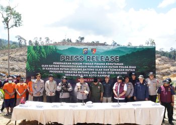 Tindak Tegas Perusakan Hutan, Polda Riau Tegaskan Komitmen Green Policing