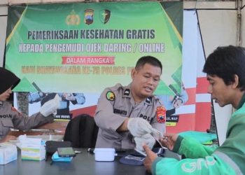 Polda Jateng Sediakan Layanan Cek Kesehatan Gratis untuk 4.000 Pengemudi Ojol