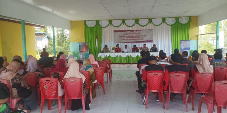 Kapolsek Bomberay Ajak Masyarakat  Jaga Kelestarian Lingkungan