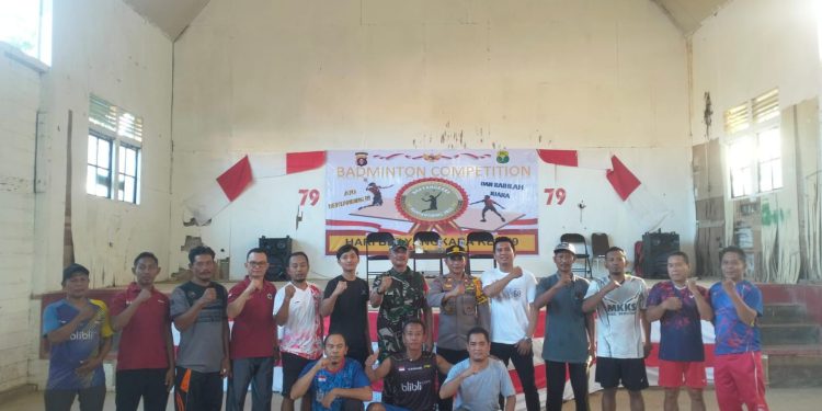 Semarakkan Hari Bhayangkara ke-79, Polres Seruyan Gelar Turnamen Badminton Bersama Masyarakat