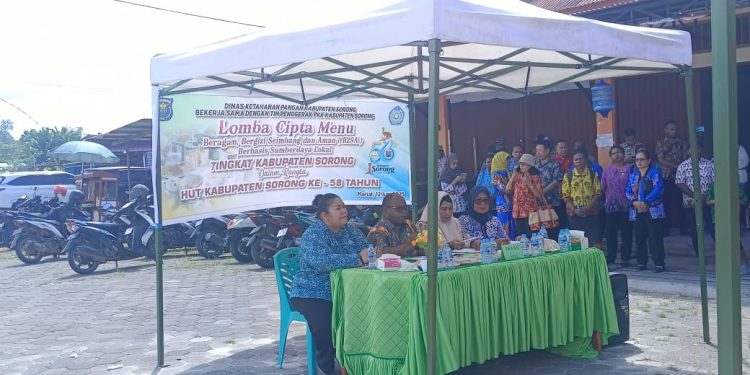 Tingkatkan Ekonomi Melalui Pangan Lokal, PKK Sorong Gelar Lomba Cipta Menu B2SA