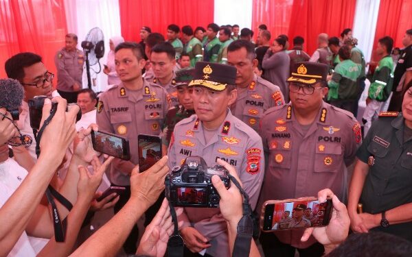 Meriahkan Hari Bhayangkara ke-79, Polda Sulut Berikan Layanan Kesehatan Gratis kepada 1.722 Pengemudi Ojol