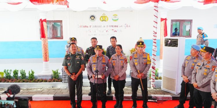 Kapolri Resmikan SPPG Polres Jembrana, Komitmen Sukseskan Program MBG