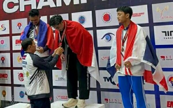 Personel Polres Bitung Raih Medali Emas Kejuaraan Asia Tenggara Hapkido 2025 di Jogjakarta