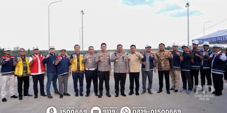 Kakorlantas Polri Tinjau Jalan Tol Banyuasin–Betung: Prioritaskan Keselamatan & Evaluasi Kepadatan Lalu Lintas