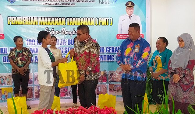 Pemkab Manokwari Intervensi Stunting dengan PMT Bagi Anak dan Ibu Hamil