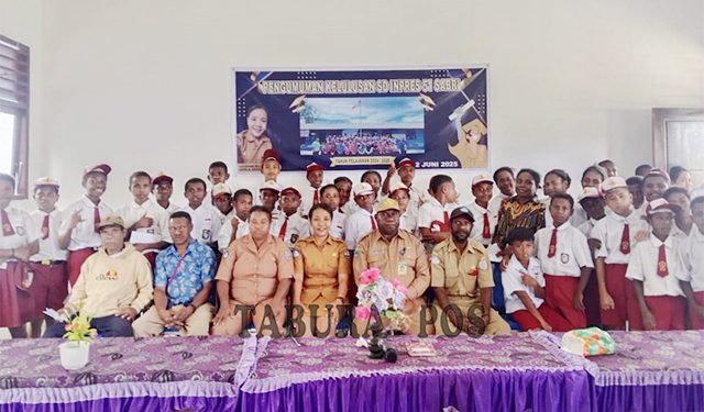 Patut Dipuji, Tingkat Kelulusan di SD Inpres 51 Sabri Mencapai Seratus Persen