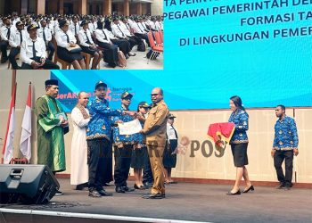 165 CPNS & 50 PPPK Terima SK Wali Kota Sorong